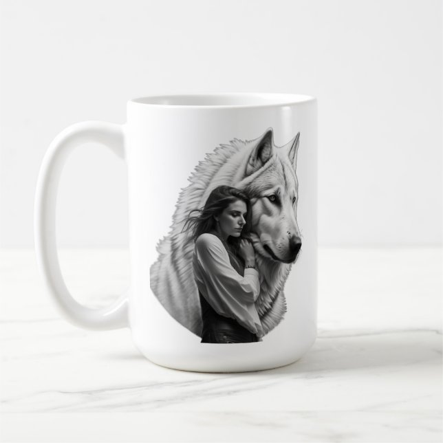 Guardian Spirit Coffee Mug (Left)