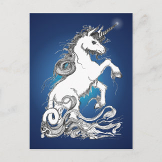 Guardian Unicorn Postcard