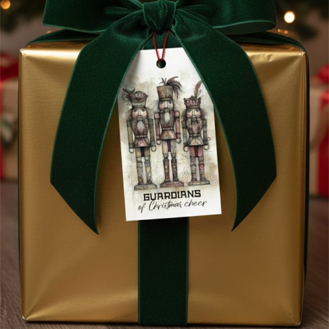 Guardians of Christmas Cheer Nutcracker Gift Tag (Creator Uploaded)