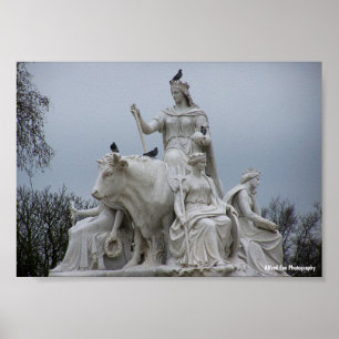 Guardians of Europe under London Skies Poster