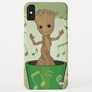 Guardians of the Galaxy   Dancing Baby Groot Case-Mate iPhone Case