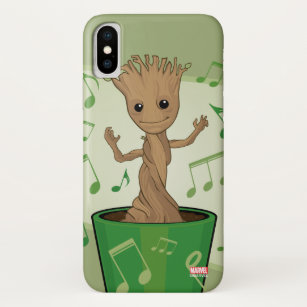 Guardians of the Galaxy   Dancing Baby Groot Case-Mate iPhone Case
