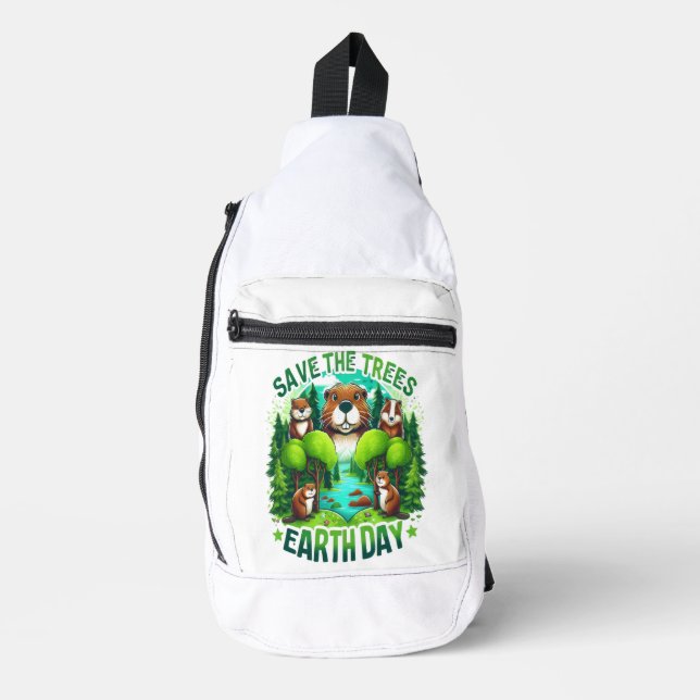 Guardians of the Grove Sling Bag (Front)
