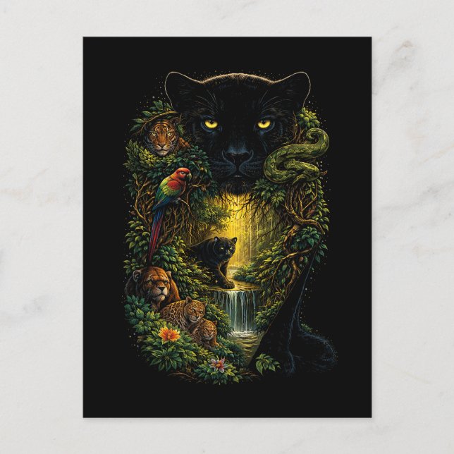 Guardians of the Wild Postcard (Front)