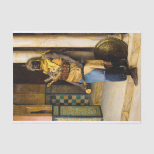 Guarding the Palace by Ludwig Deutsch Tissue Paper