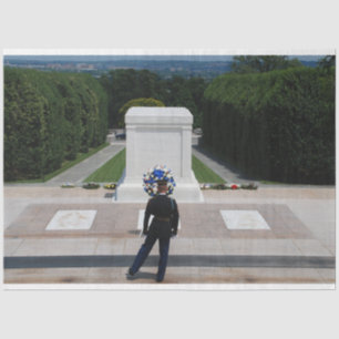 Guarding the Unknown Soldier Decoupage Tissue Paper