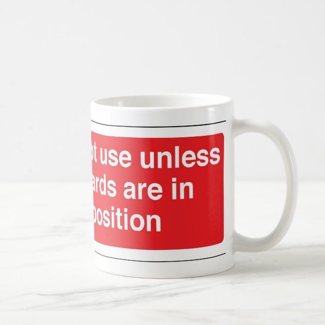 guards in position coffee mug (Right)