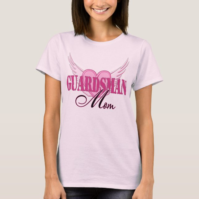 Guardsman Mum Wings T-Shirt (Front)