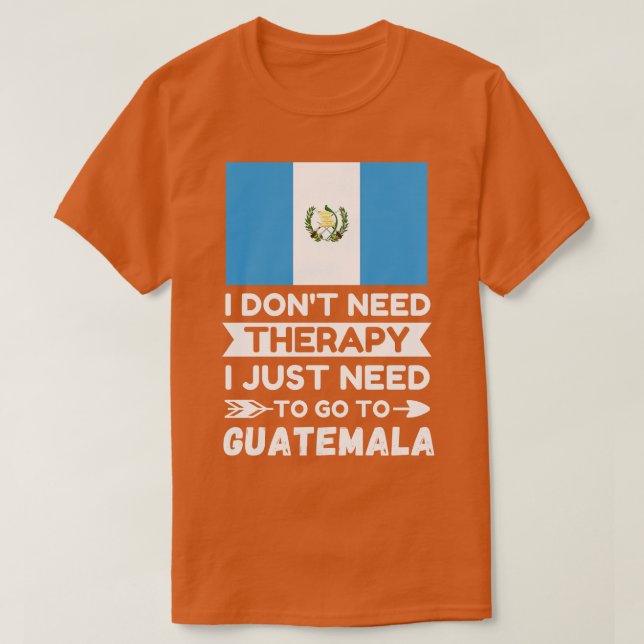 Guatemala 1 T-Shirt (Design Front)