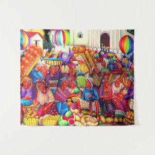 Guatemala Art Tapestry