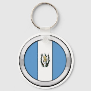 Guatemala Badge Key Ring