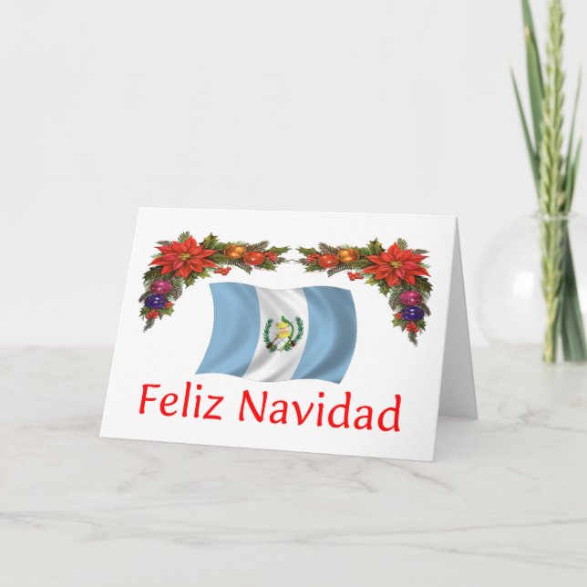 Guatemala Christmas Holiday Card (Front)