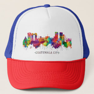Guatemala City Guatemala Skyline Trucker Hat