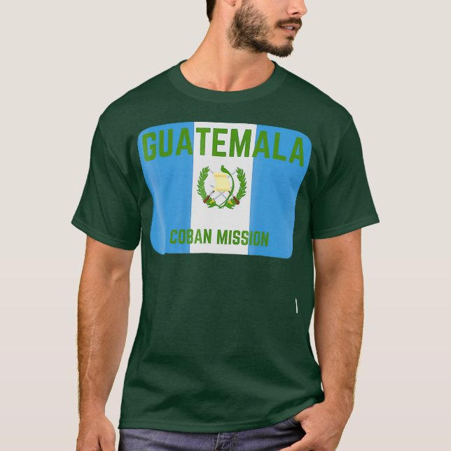 Guatemala Coban LDS Mormon Mission T-Shirt (Front)