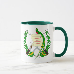 guatemala emblem mug