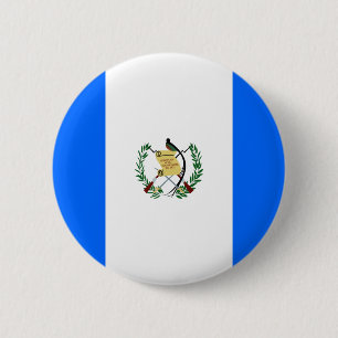 Guatemala Flag 6 Cm Round Badge