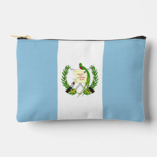 Guatemala flag accessory pouch