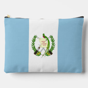 Guatemala flag accessory pouch