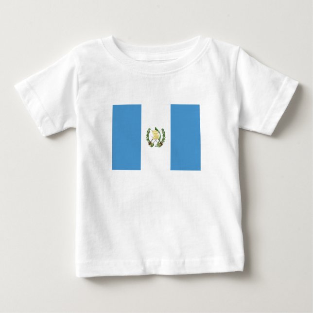 Guatemala Flag Baby T-Shirt (Front)