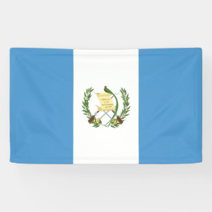 Guatemala flag banner