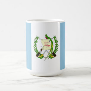 Guatemala flag coffee mug