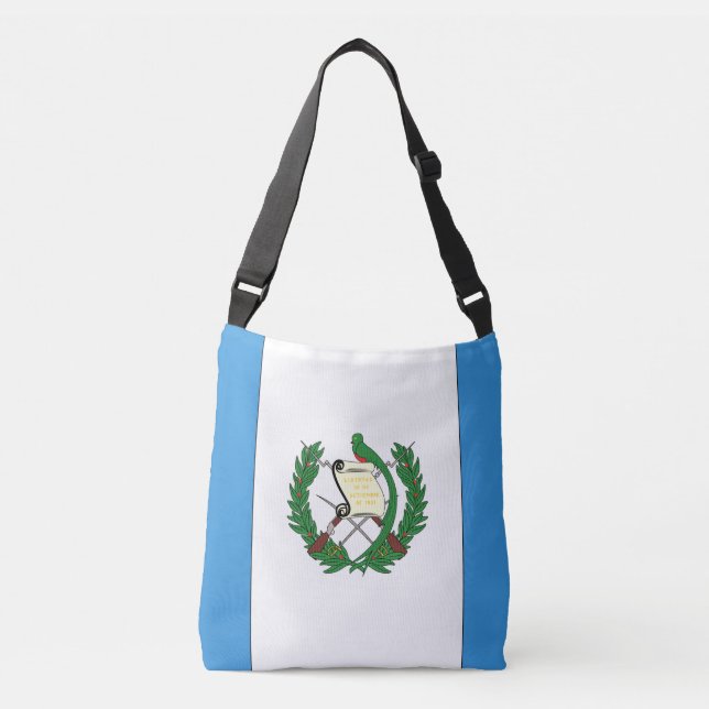 Guatemala Flag Crossbody Bag (Front)
