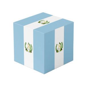 Guatemala flag cube