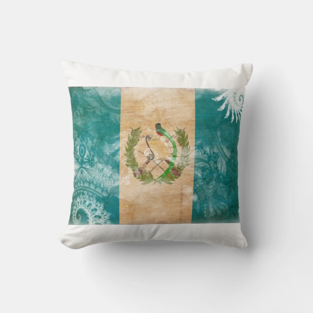 Guatemala Flag Cushion (Front)