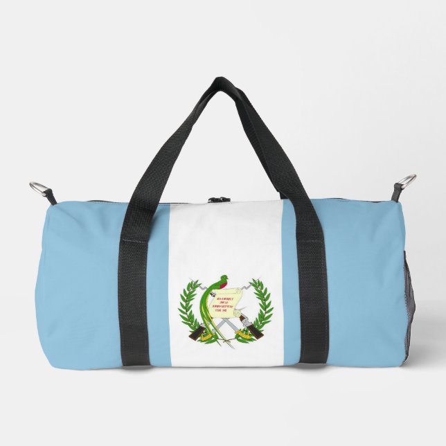 Guatemala flag duffle bag (Front)