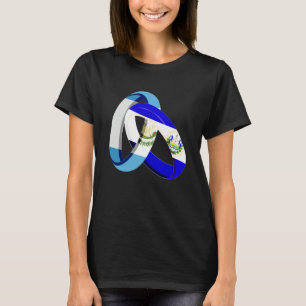 Guatemala Flag El Salvador Grown Ring Marriage Wed T-Shirt