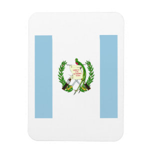 Guatemala Flag Emblem Magnet