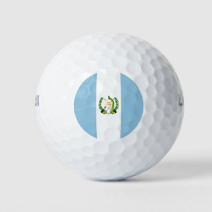 Guatemala flag golf balls