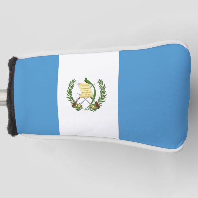 Guatemala flag golf head cover (Front)