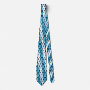 Guatemala Flag Hearts Tie