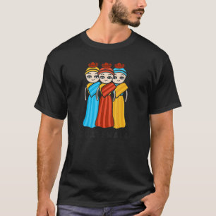 Guatemala Flag Hispanic Guatemalan Princess Proud T-Shirt