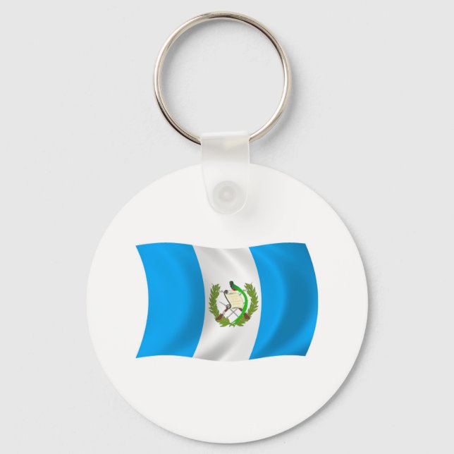 Guatemala Flag Keychain (Front)