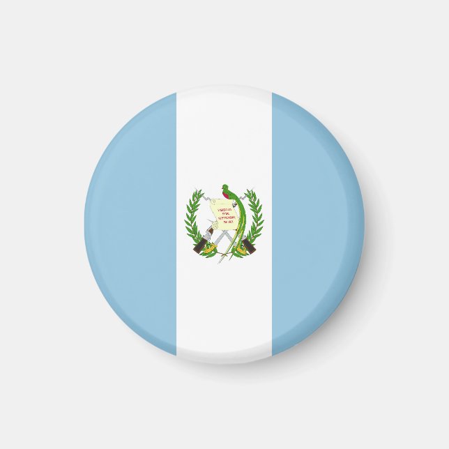 Guatemala flag magnet (Front)
