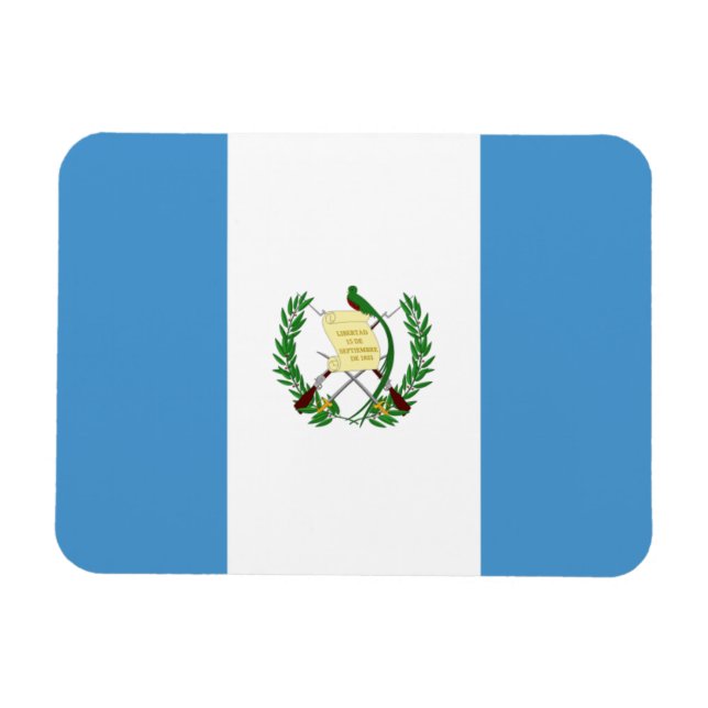 Guatemala Flag Magnet (Horizontal)
