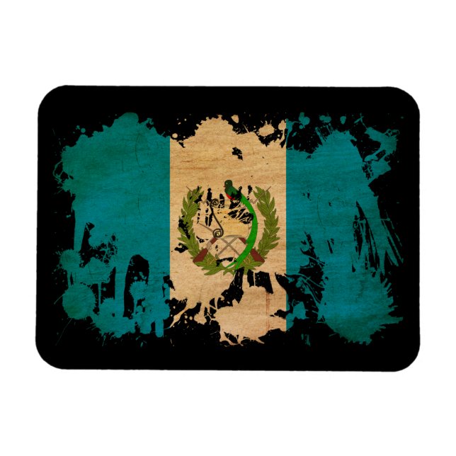 Guatemala Flag Magnet (Horizontal)