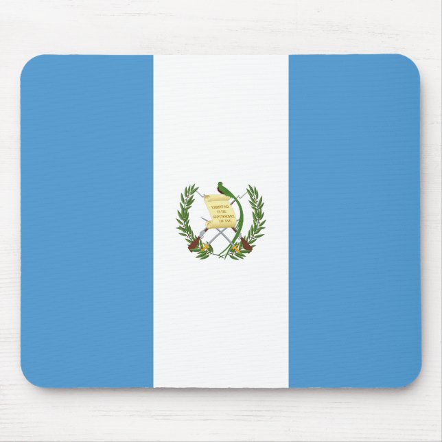 Guatemala Flag Mouse Pad (Front)
