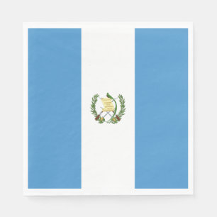 Guatemala Flag Napkin
