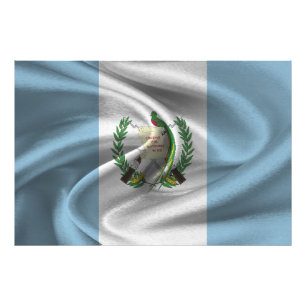 Guatemala Flag Photo Print