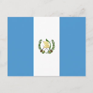 Guatemala Flag Postcard