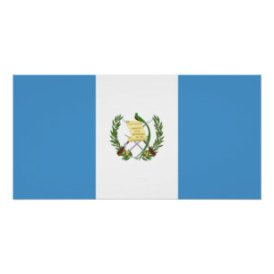 Guatemala Flag Poster