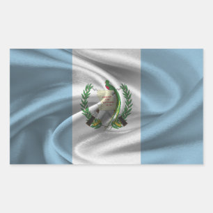 Guatemala Flag Rectangular Sticker