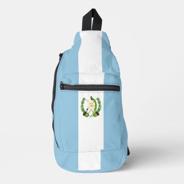 Guatemala flag sling bag (Front)
