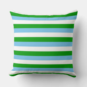 Guatemala flag stripes country symbol lines green  cushion