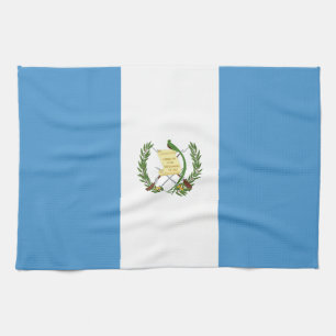 Guatemala Flag Tea Towel