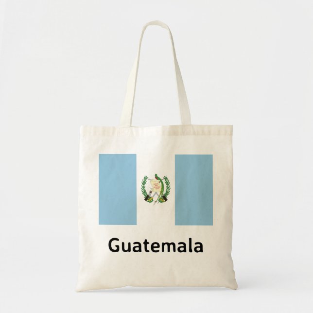 Guatemala Flag Tote Bag (Front)