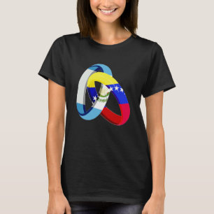 Guatemala Flag Venezuela Grown Ring Marriage Weddi T-Shirt
